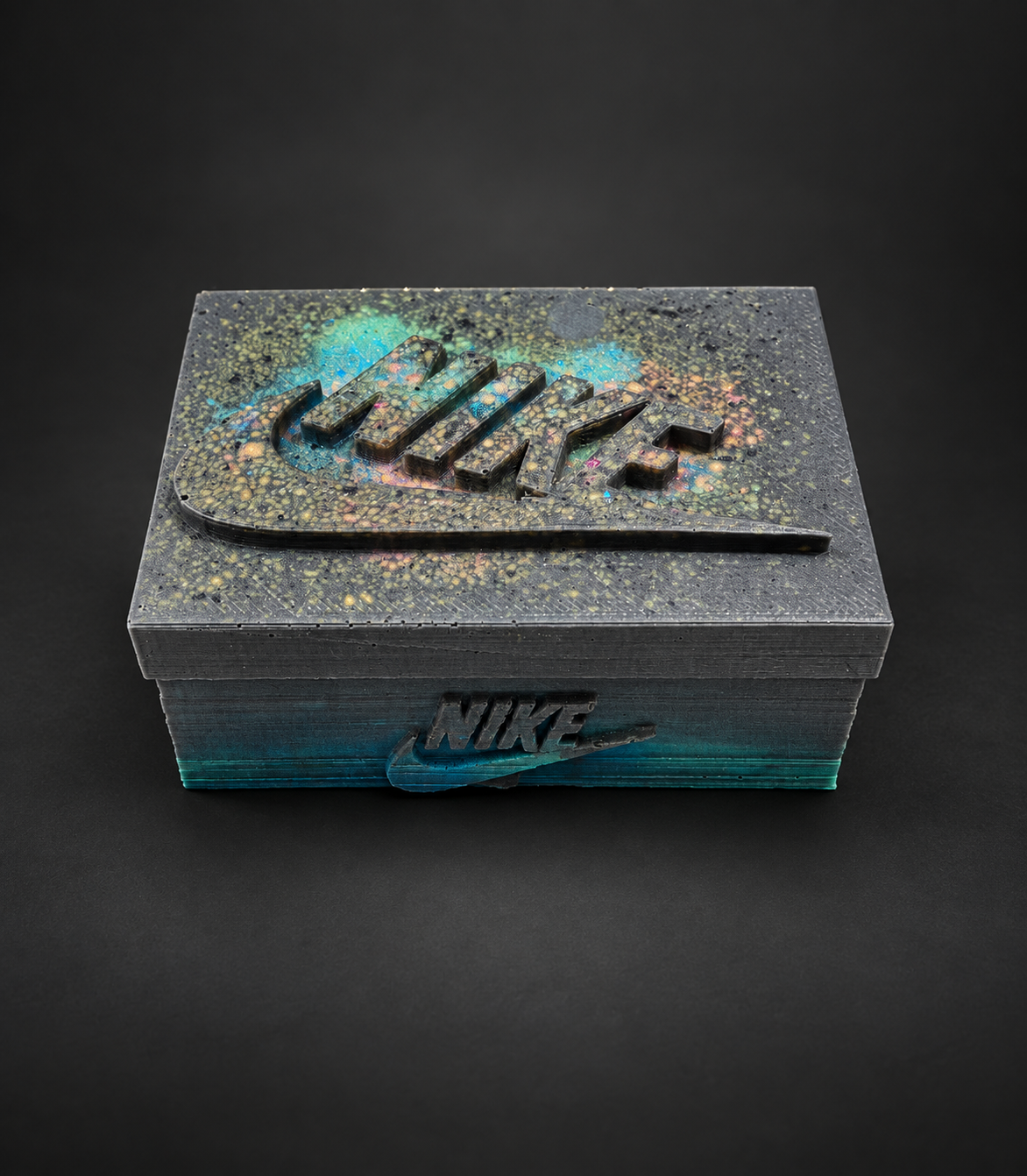 Charcoal Logo Box, view 1